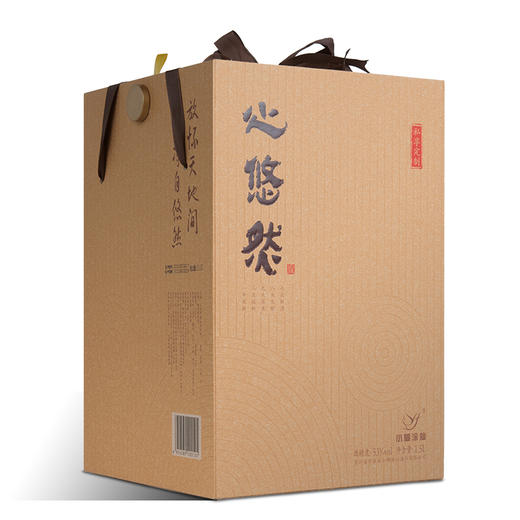 小糊涂仙（心悠然私享） 53度酱香型白酒 纯粮食原浆老酒窖藏 53度1500mL 商品图1