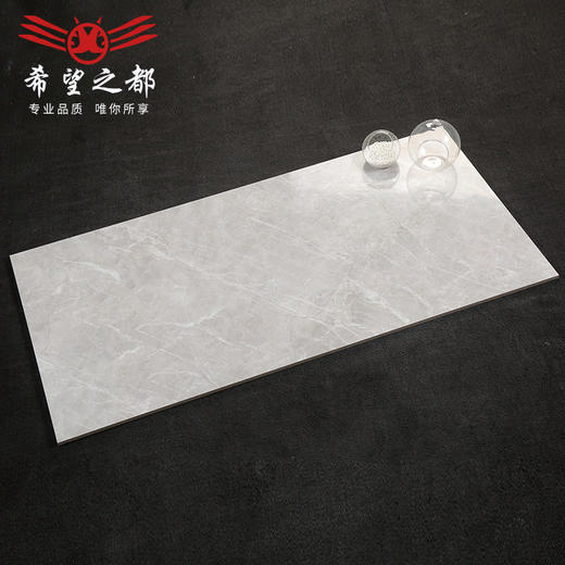 规格都希望地砖通体大理石大瓷砖 1200爵士白白 灰色瓷砖*之600 商品图3