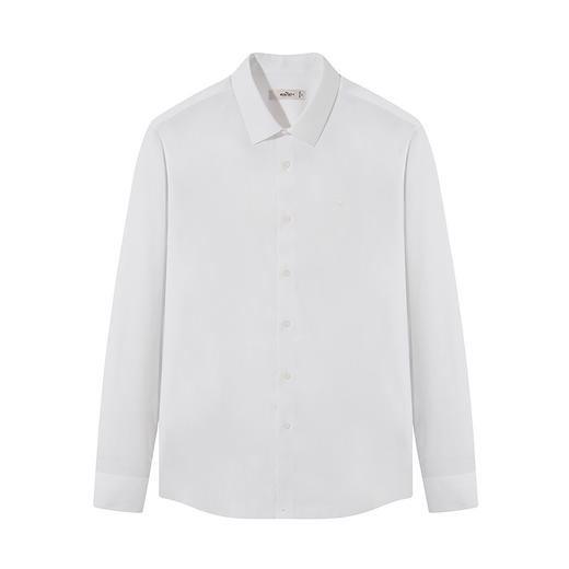 【DP免烫】柒牌长袖衬衫男2024春秋款易打理商务正装纯棉翻领衬衣	127A70890 商品图4