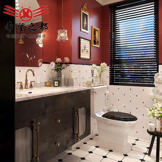 地砖 全瓷卫生间厕所洗手间厨房墙面砖复古浴室柔光法式瓷砖 商品图2