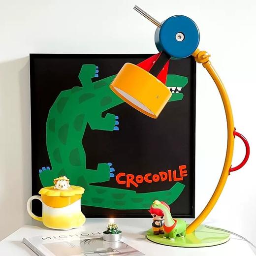 孟菲斯款落地灯设计师网红儿童房几何创意氛围卧室彩台灯北欧客厅 商品图4