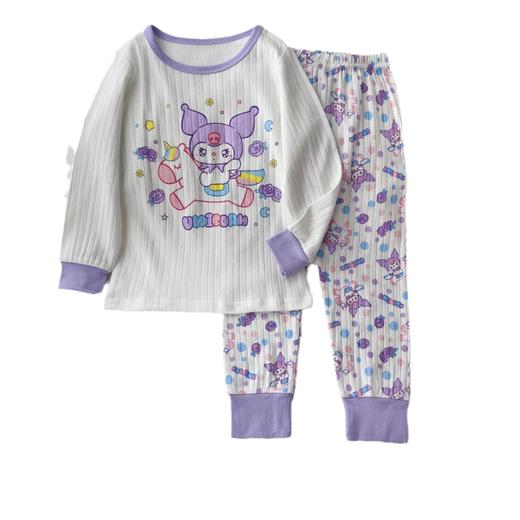 心选丨秋冬新款【双层呼吸棉家居服套装】儿童卡通纯棉睡衣 长袖秋衣秋裤 商品图4