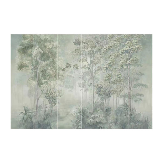 瓷砖法式地板砖海基厨房阳台复古花砖松绿墙砖300x1200卫生间布 商品图4