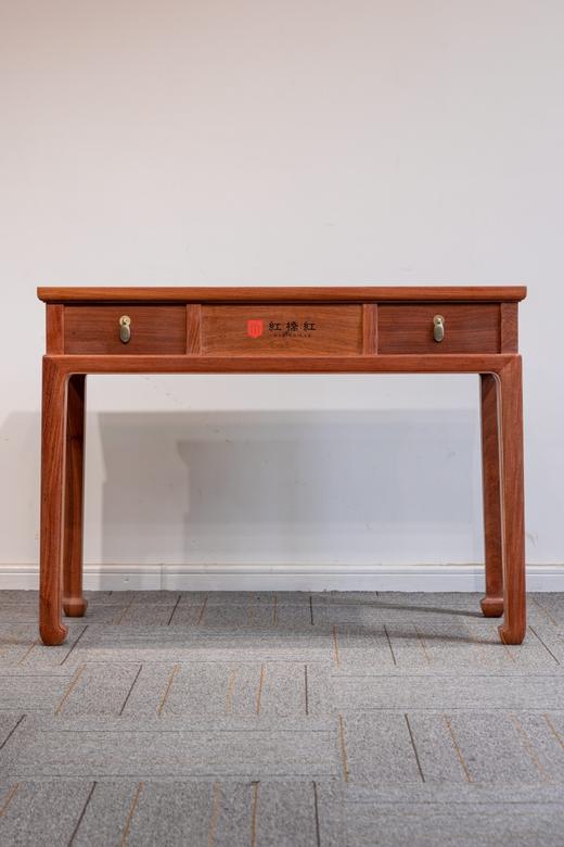 红桥红  家具严选  缅甸花梨（大果紫檀）【103 中间翻盖 梳妆台 两件套】 商品图3