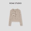 ROMI STUDIO“温暖已至”3针单边羊绒羊毛混纺软糯套头毛衫432TS338 商品缩略图0