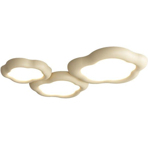 新款现代2023风灯北欧护眼房间年吸顶灯奶油客厅卧室棉花糖灯具 商品图4