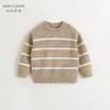 马克珍妮男童休闲条纹雪尼尔毛衣儿童针织衫2024年秋冬新款241706 商品缩略图2