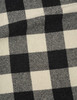 Margaret Howell  米黑格纹geelong羔羊毛手织流苏围巾 商品缩略图6