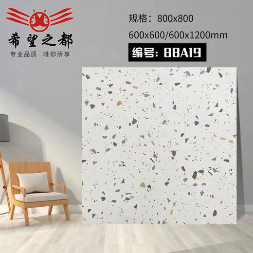 哑光马卡龙餐厅800x800地砖防滑600x600墙砖水磨石厨房砖民宿彩色 商品图1