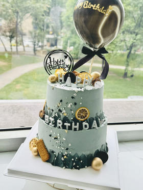 7+9寸均加高男士蛋糕