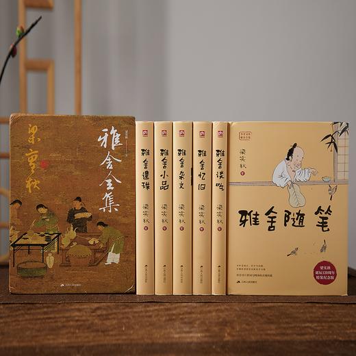 《梁实秋雅舍全集》刷边版全6册，不愧是央妈推荐！一代宗师，治愈数代人的暖心之作！【G】 商品图1