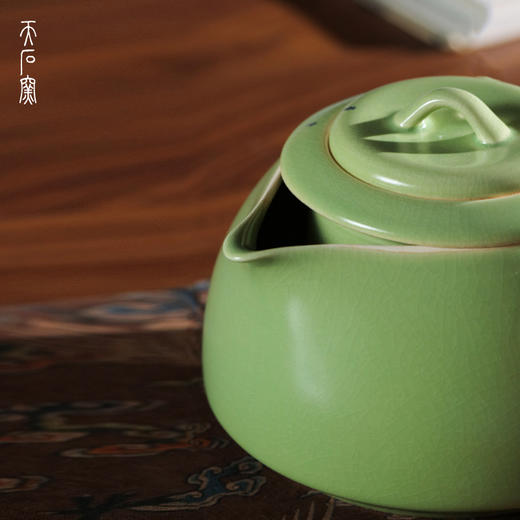 问鼎天石窑青汝瓷悬壶 商品图4