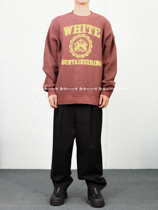 White Mountaineering | 学院标志卫衣 商品图1