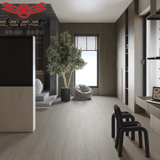 600x1200瓷砖洞石客哑光木化石无洞间厨卫墙地砖防滑砖餐厅 商品图3