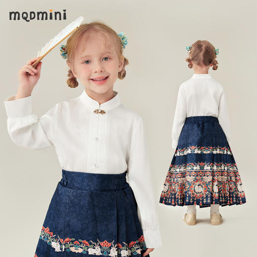 【100-140】【MQDmini】女童新中式国风汉服上衣 商品图7