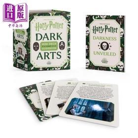 【中商原版】哈利波特黑魔法迷你甲板和指南	英文原版 Harry Potter Dark Arts Mini Deck and Guidebook Donald Lemke