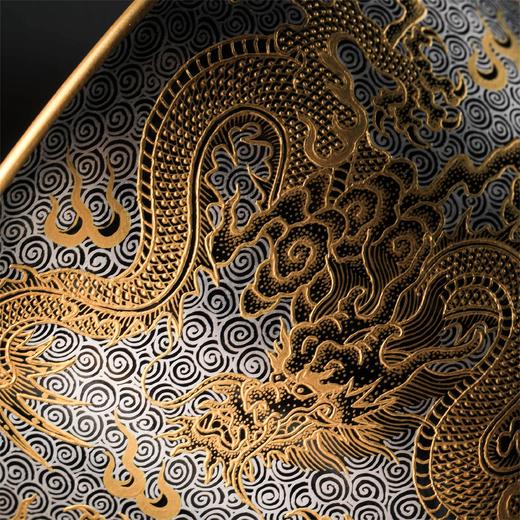 溢珍堂-金龙升渊小盖碗 商品图2