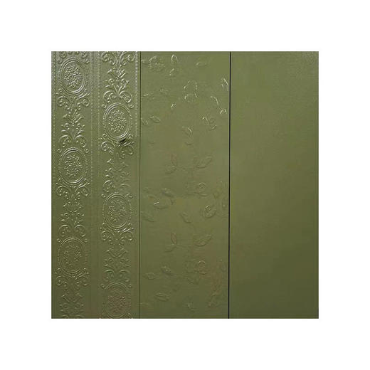 浮雕防滑法式地砖卫生间厨房浴室墙砖花砖全瓷墨绿 造型艺术复古 商品图4