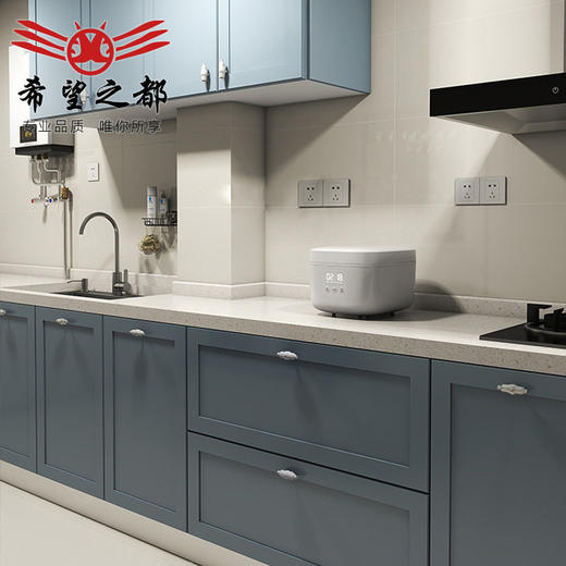 地砖侘寂风厨房300x600 白色瓷砖墙砖厕所卫生间微水泥亮光奶油 商品图1