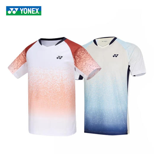 尤尼克斯 男女同款 运动T恤 110374BCR/210374BCR 商品图0