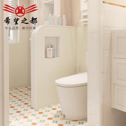 浴室法式地砖瓷砖花砖厕所墙砖复古小200x200厨房樱花卫生间粉 商品图2