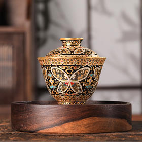 溢珍堂-梦蝶盖碗