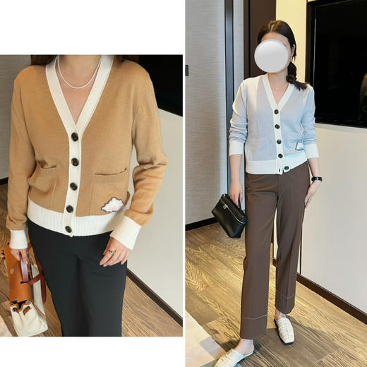 25特价🍂2410205      汤丽云朵开衫 羊毛 商品图0