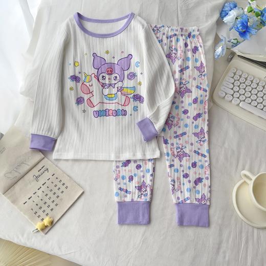 心选丨秋冬新款【双层呼吸棉家居服套装】儿童卡通纯棉睡衣 长袖秋衣秋裤 商品图6