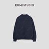 ROMI STUDIO“美式复古”*棉雾面磨毛立领宽松夹棉外套 431W9175 商品缩略图1