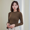 【时尚百搭，温暖！柔软更舒适】温柔典雅，气质高贵。舒适防菌，细腻肌感。百搭洋气，修身显瘦。2024新款打底衫女，时尚保暖必备！ 商品缩略图4