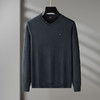 【加绒】【绵羊毛】【新款DDS】大依优型大码男装V领毛衫线衣针织衫休闲加肥加大男士胖子大码内搭上衣毛衣 商品缩略图1