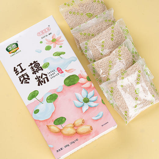 【严选】华贵红枣藕粉200g/盒 （25g*8）    （厂家直发） 商品图0