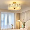 中古客厅玻璃餐厅卧室网红民宿法式吸顶灯书房吸顶灯奶油风灯具 商品缩略图2