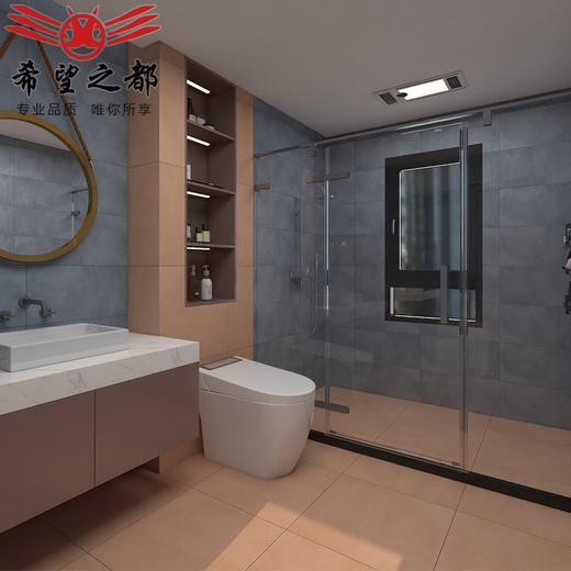 素色墙砖佛山卫生间仿古砖厨房600x600水泥地砖防滑客厅瓷砖微 商品图1