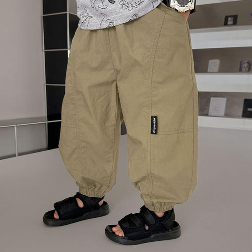 【工装款式，防蚊防晒，宝宝舒适度UP！】男童工装防蚊裤 空调裤子夏装夏款 婴儿童装宝宝小童夏季长裤-QQ 商品图7