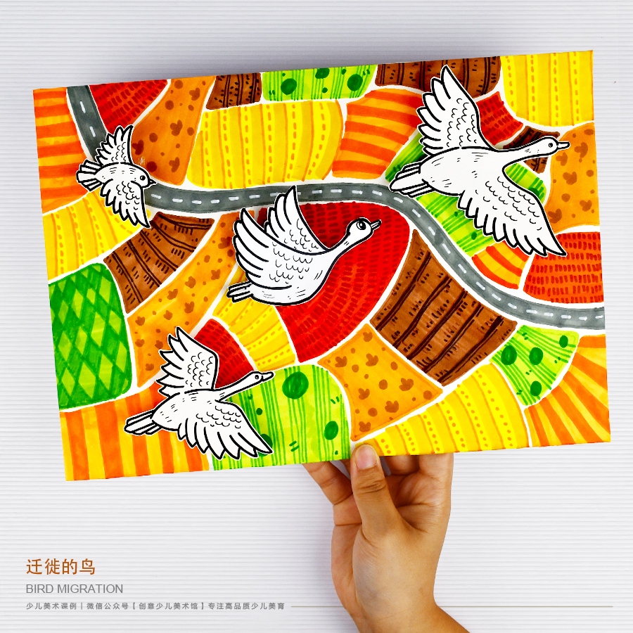 《俯瞰大地：跟候鸟一起飞翔 》迁徙/秋天绘本/自动发货：下单后，点击手机短信中收到的链接，即可获取文件下载的链接；如有任何问题，可添加客服微信hm33268获得帮助。