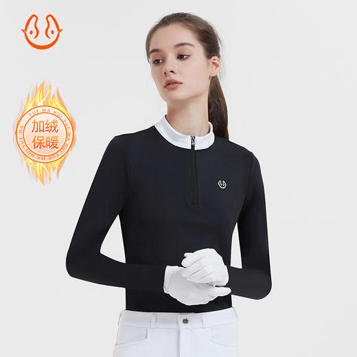 悦马惠秋冬成人女士高弹加绒长袖-3242203（线上线下同价特价款） 商品图8