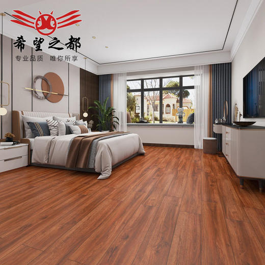 卧室客厅砖阳台色胡桃木木纹地砖实木深色全瓷仿北欧瓷砖200x1200 商品图1