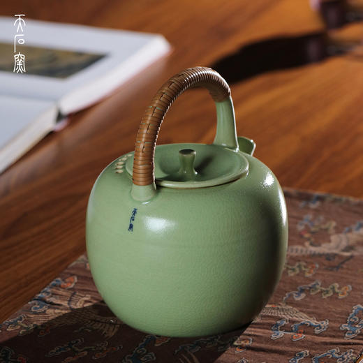 问鼎天石窑青汝小平安壶（缺货） 商品图1