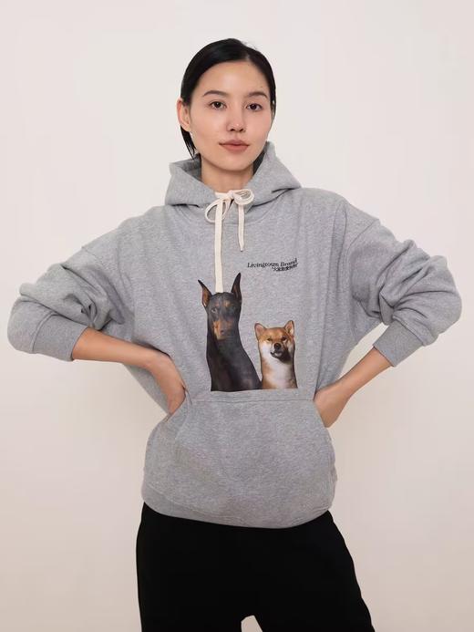 LIVINGTOWN/LT爱狗宽松套头卫衣 商品图1
