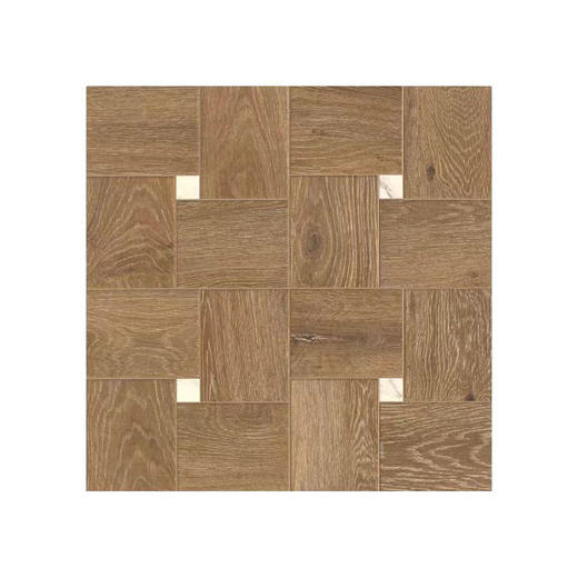 地砖瓷砖花片木纹中客厅老钱风卧室600x600拼花古风咖啡厅砖木纹 商品图4