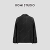 ROMI STUDIO“棕标甄选”英国进口小胎羊皮油蜡西装皮衣RW24WWA0036 商品缩略图1