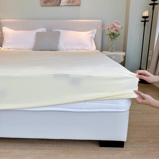 A类云柔单床笠牛奶针织棉床笠棕垫套罩子360度防滑床垫加高保护套_ym 商品图10