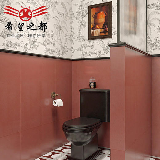 地面厕所复古小瓷砖花砖300x800卫生间网红墙浴室美式砖柔光厨房 商品图2