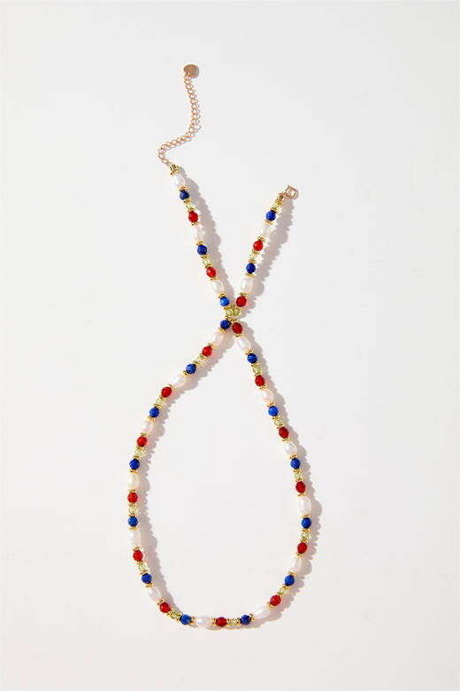 pearl moments  彩云之南 彩石珍珠项链 商品图1