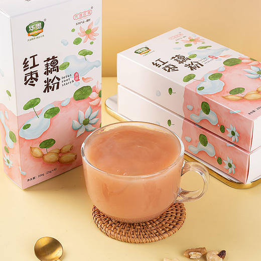 【严选】华贵红枣藕粉200g/盒 （25g*8）    （厂家直发） 商品图1
