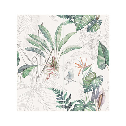 哑光厨房地绿色卫生间厕所花砖墙砖浴室阳台瓷砖复古法式600x600 商品图4