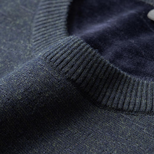 【加绒】【绵羊毛】【新款DDS】大依优型大码男装圆领毛衫线衣针织衫休闲加肥加大男士胖子大码内搭上衣毛衣 商品图7