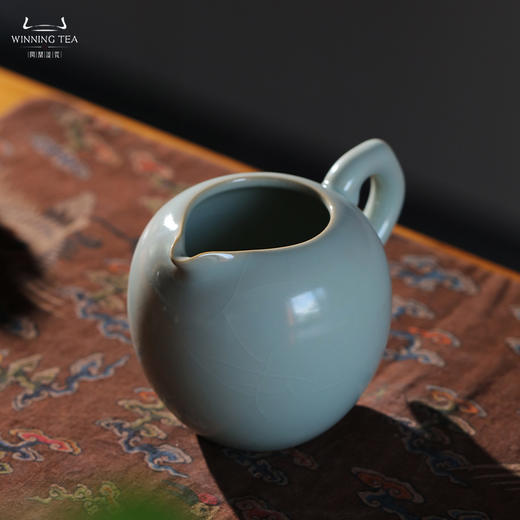 问鼎汝瓷收藏款天青问泉公杯 商品图2