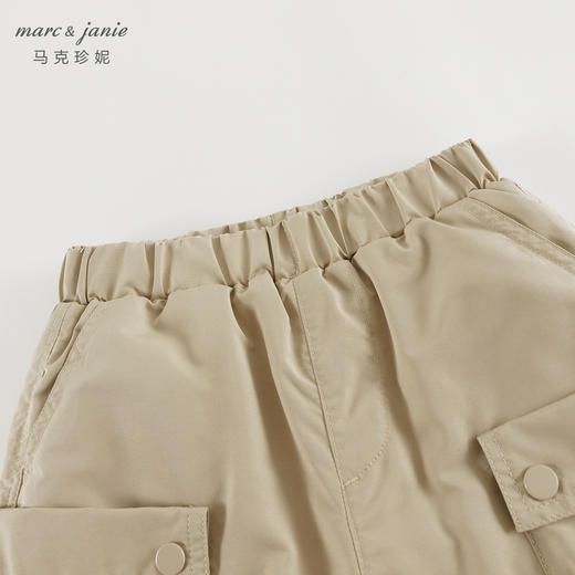 【加绒夹棉】马克珍妮男童山系户外工装裤儿童裤子冬装新款241333 商品图3